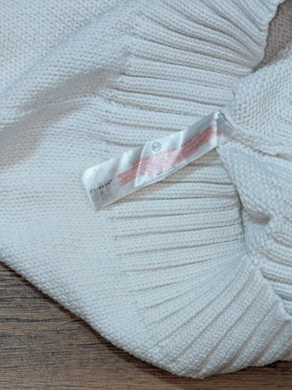 Primark Women's Sweatshirt Jumper - White - Size XS - Picture 2 of 4